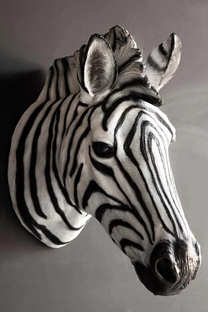 Zebra Head Wall Art - Image 3
